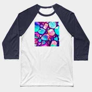 Crystal pebbles Baseball T-Shirt